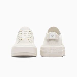 Converse Women's Off-White Platform Sneakers